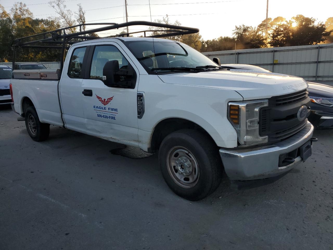 2019 Ford F250 VIN 1FT7X2A68KEE26307 Copart auction photo, water/flood damage thumbnail 4