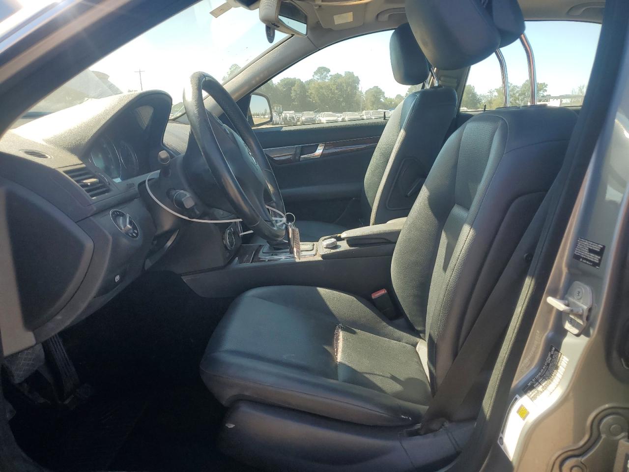 2009 Mercedes-Benz C-klasse VIN WDDGF54X29F216790 Copart auction photo, side damage thumbnail 7