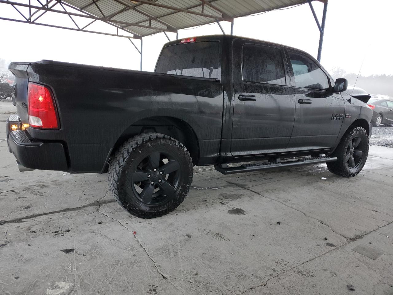 2015 RAM 1500 VIN 1C6RR7KT0FS683819 Copart auction photo, front end / side damage thumbnail 3