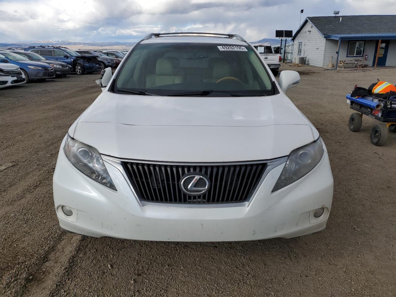 2011 Lexus RX VIN 2T2BK1BA9BC098951 Copart auction photo, side / rear end damage thumbnail 5