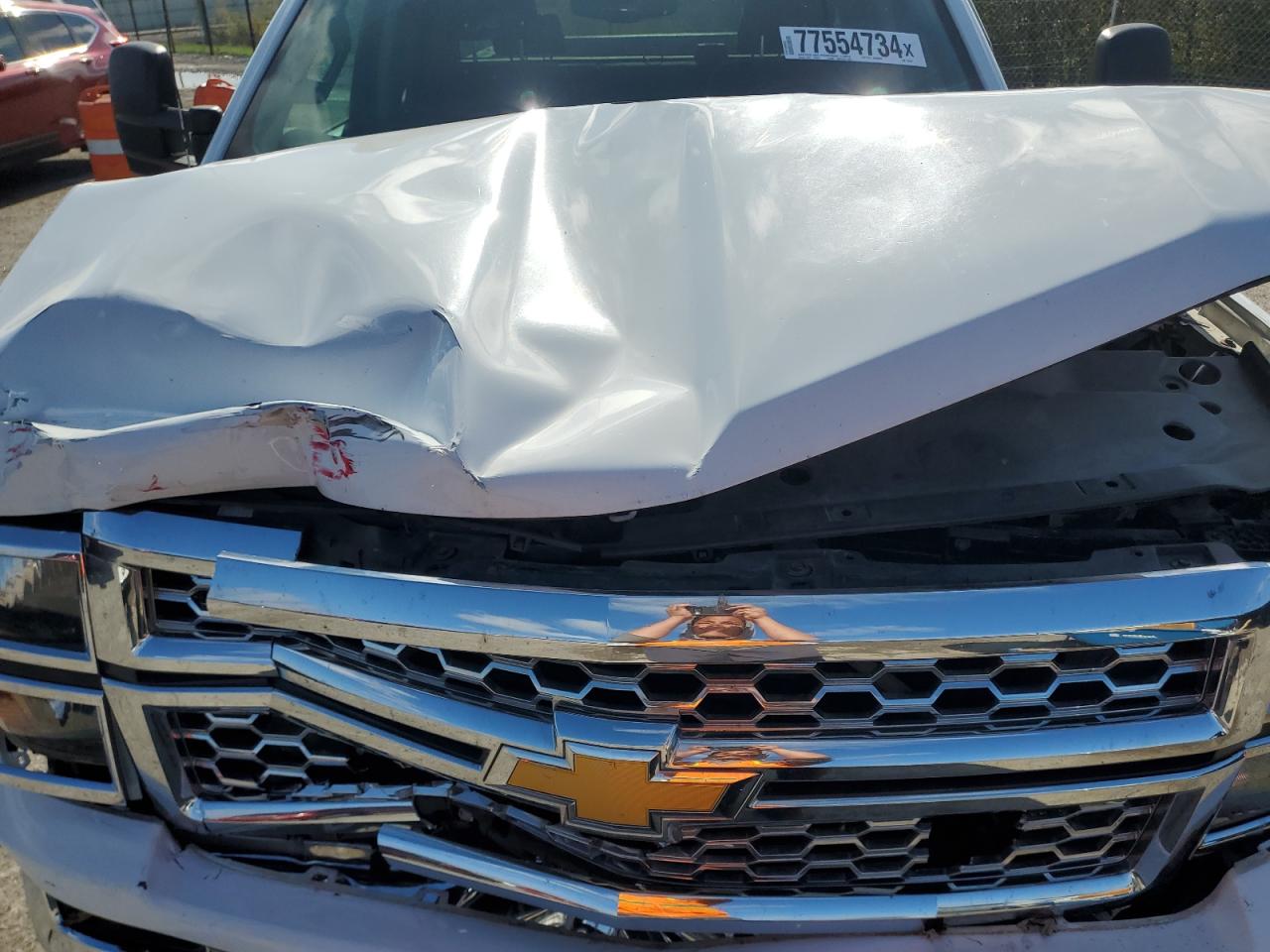 2014 Chevrolet Silverado VIN 1GCRCRECXEZ236342 Copart auction photo, front end / mechanical damage thumbnail 11