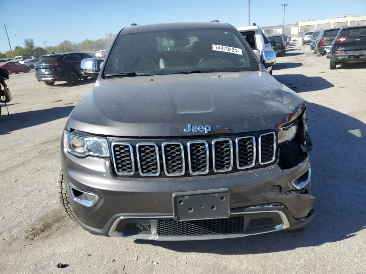 2021 Jeep Grand Cherokee VIN 1C4RJFBG8MC704873 Copart auction photo, front end / minor dent/scratches damage thumbnail 5