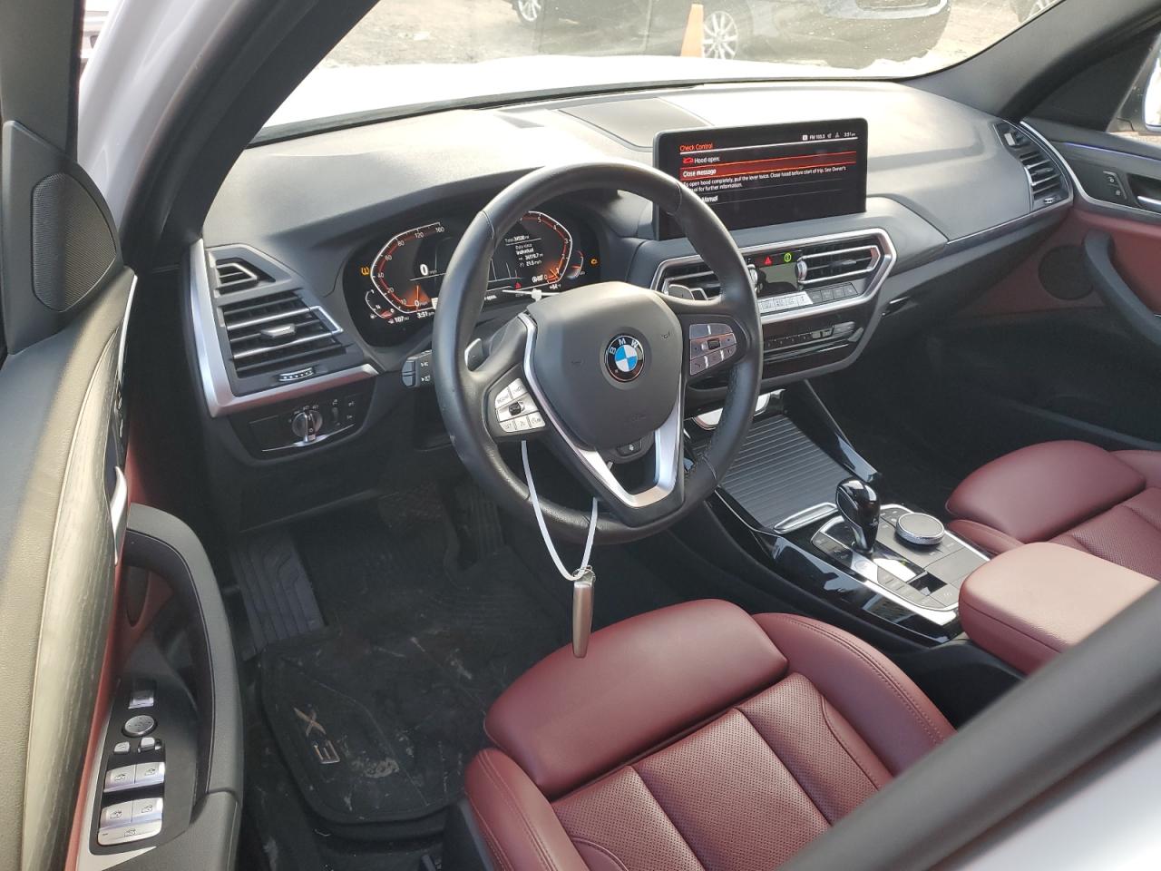 2022 BMW X3 VIN WBX47DP00NN182029 Copart auction photo, front end damage thumbnail 8