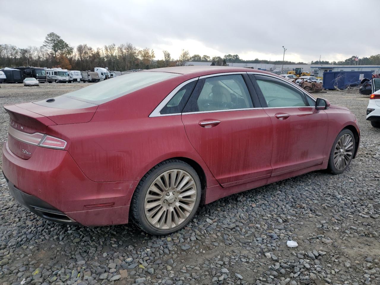 2013 Lincoln MKZ VIN 3LN6L2G90DR803880 Copart auction photo, all over damage thumbnail 3