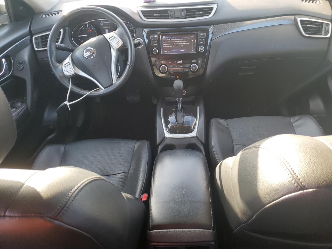 2016 Nissan Rogue VIN 5N1AT2MT4GC843277 Copart auction photo, rear end damage thumbnail 8