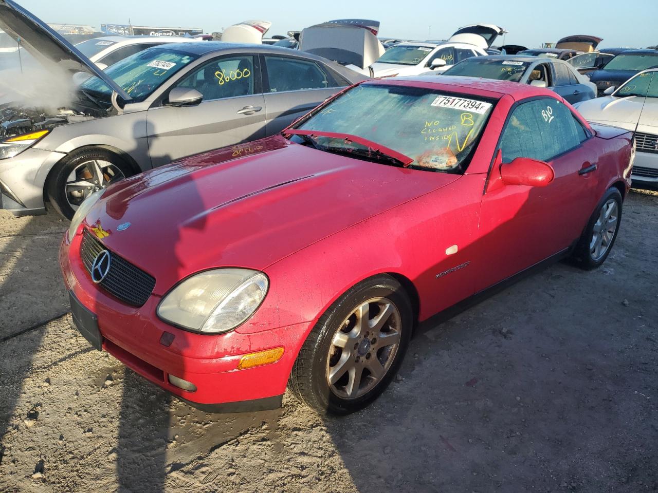 1998 Mercedes-Benz SLK-klasse VIN WDBKK47F9WF069035