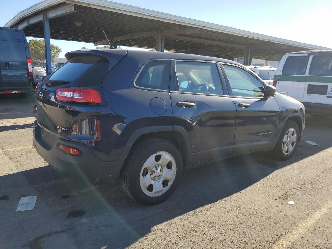 2015 Jeep Grand Cherokee VIN 1C4PJLAB0FW720272 Copart auction photo, mechanical / side damage thumbnail 3