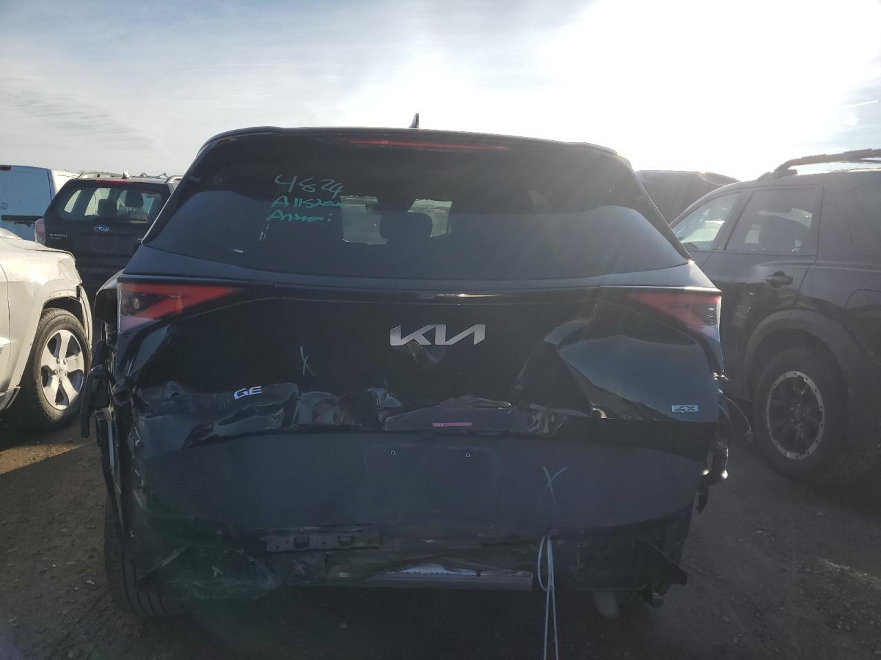 2024 KIA Sportage VIN 5XYK3CDF7RG149318 Copart auction photo, rear end / minor dent/scratches damage thumbnail 6