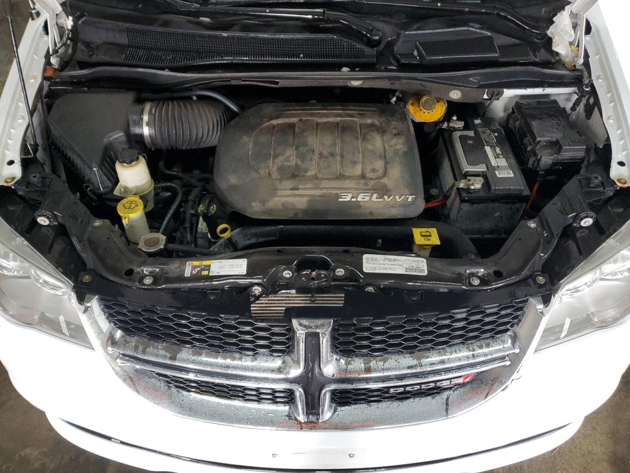 2017 Dodge Caravan VIN 2C4RDGCG6HR604831 Copart auction photo, side damage thumbnail 12