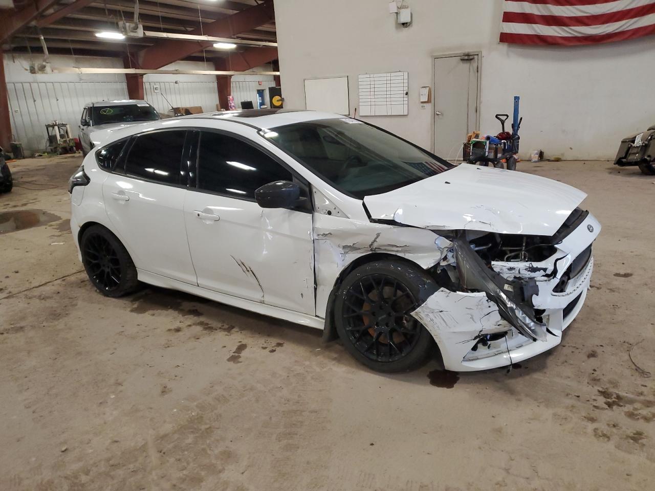 2015 Ford Focus VIN 1FADP3L97FL286547 Copart auction photo, front end / side damage thumbnail 4