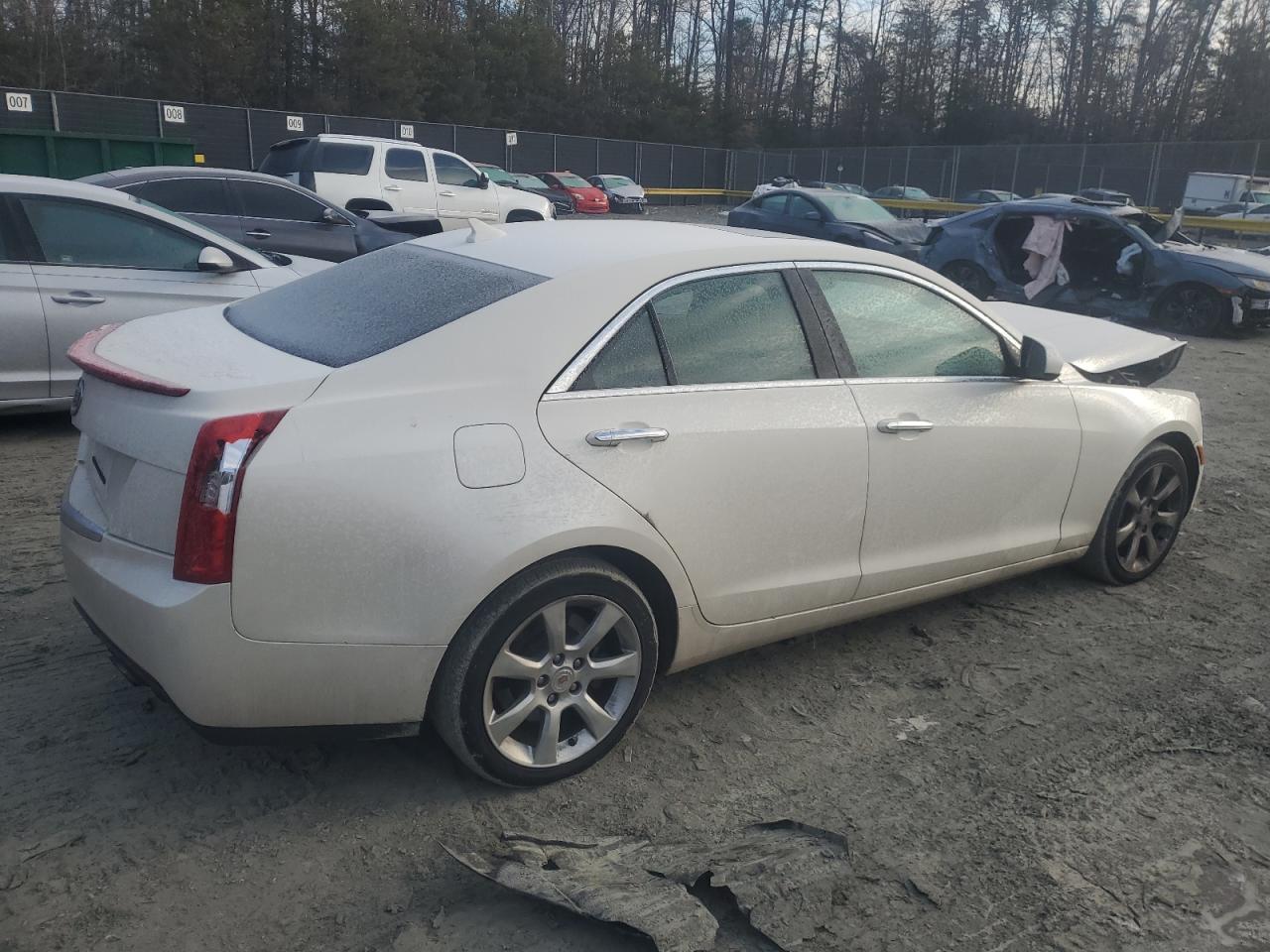 2013 Cadillac ATS VIN 1G6AG5RX6D0177089 Copart auction photo, front end damage thumbnail 3