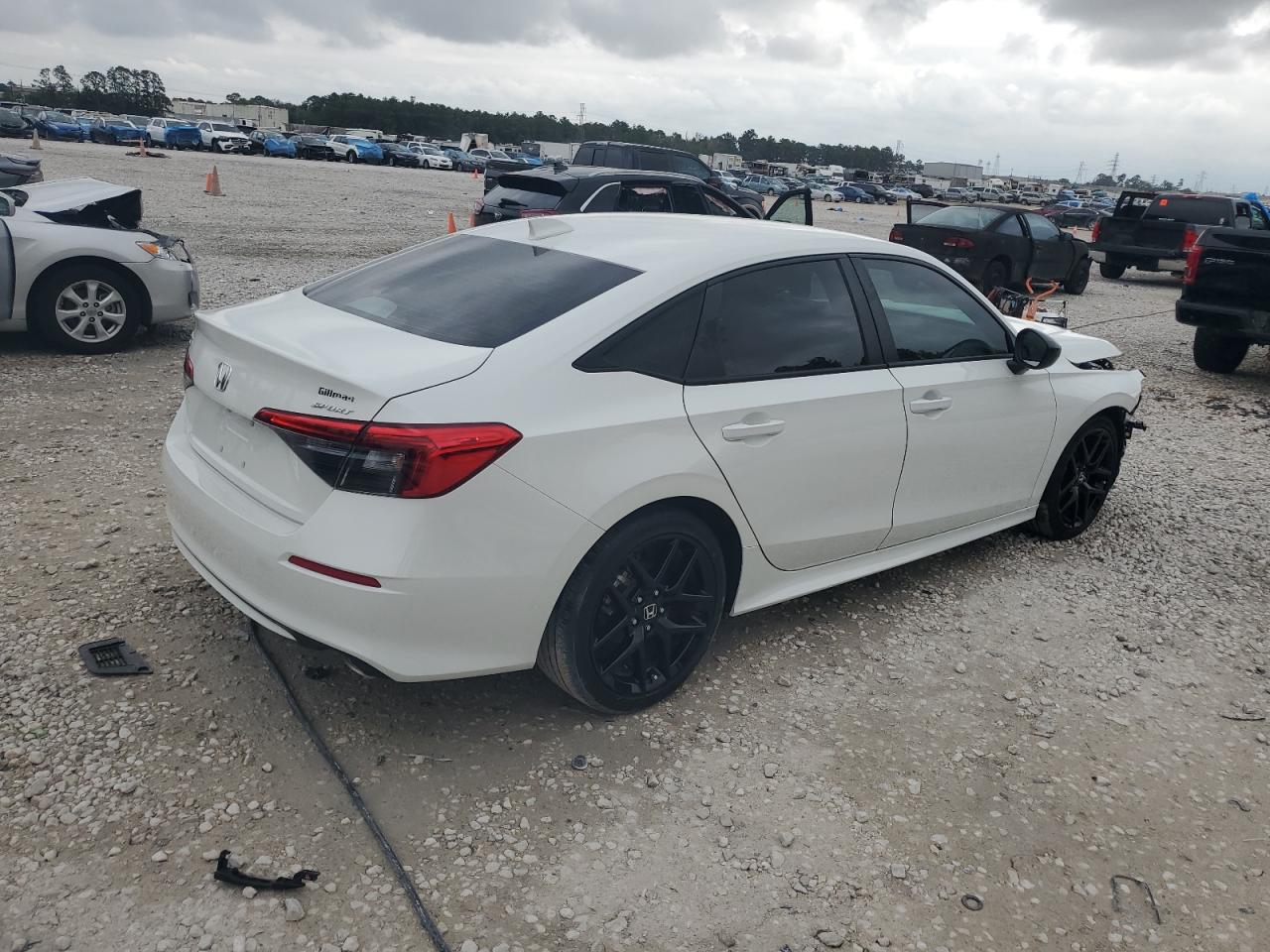 2024 Honda Civic VIN 2HGFE2F52RH550627 Copart auction photo, front end damage thumbnail 3