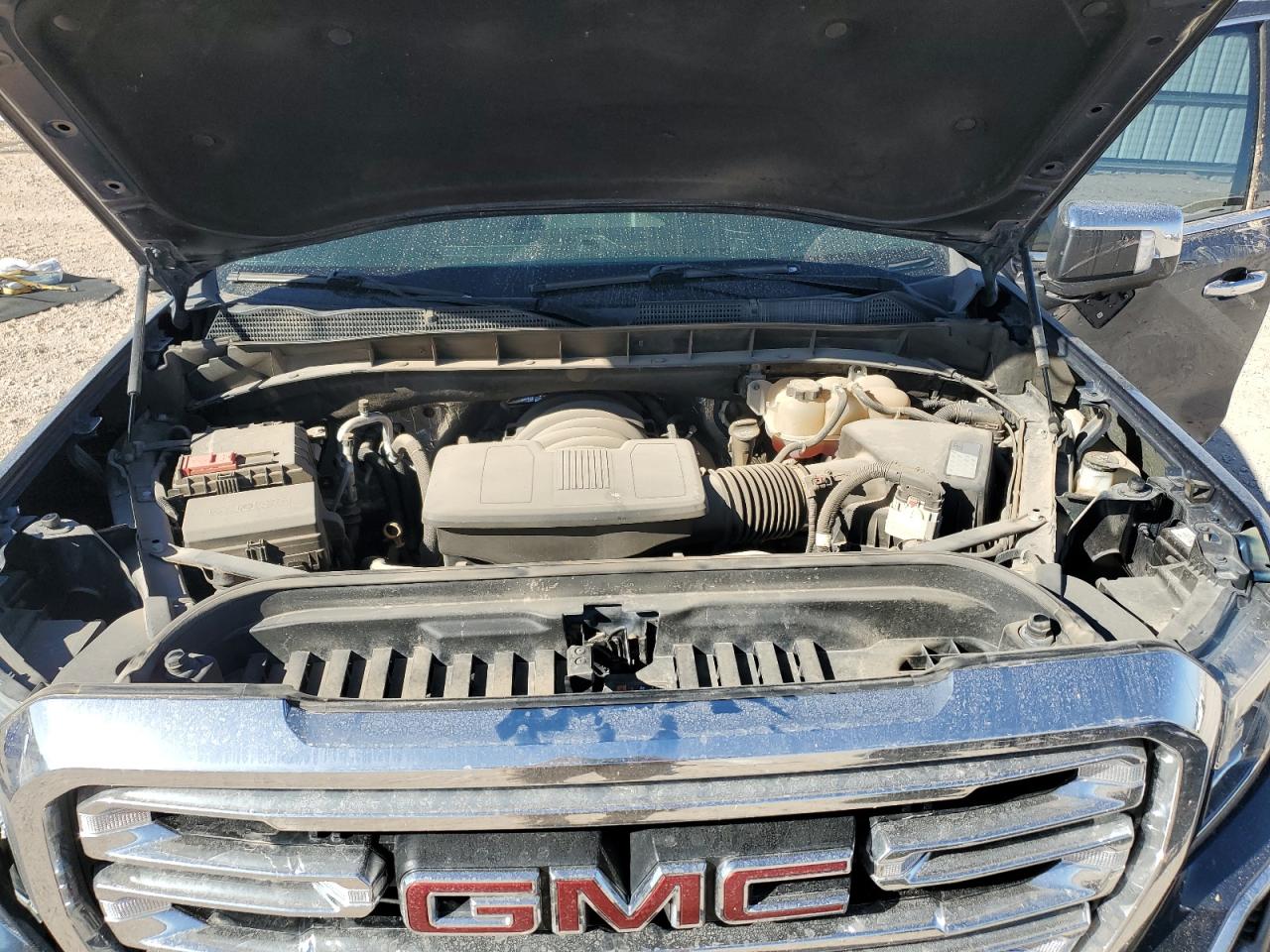 2021 GMC Sierra VIN 3GTU9DED5MG124860 Copart auction photo, undercarriage / front end damage thumbnail 13