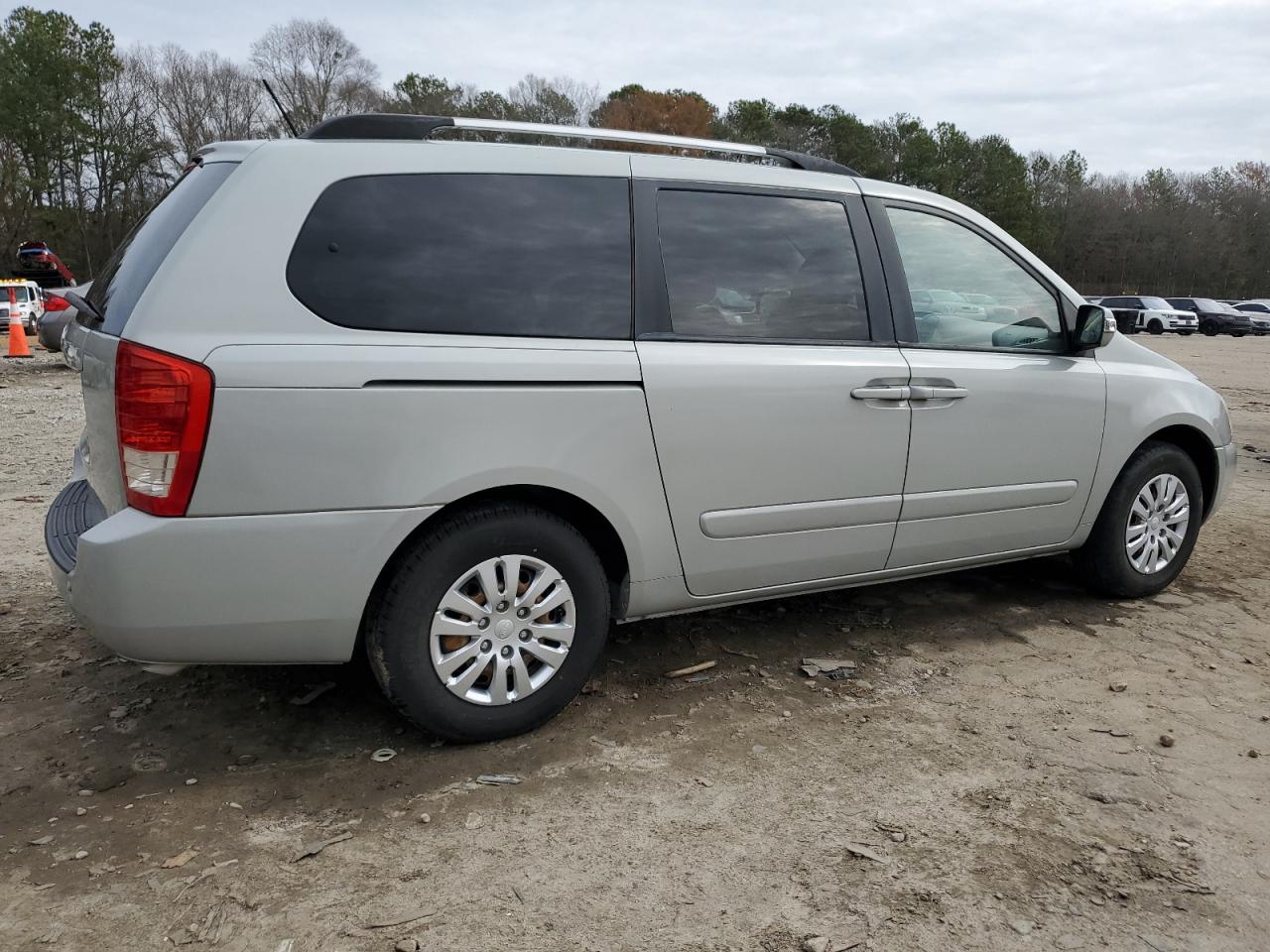 2012 KIA Sedona VIN KNDMG4C75C6454968 Copart auction photo, front end damage thumbnail 3