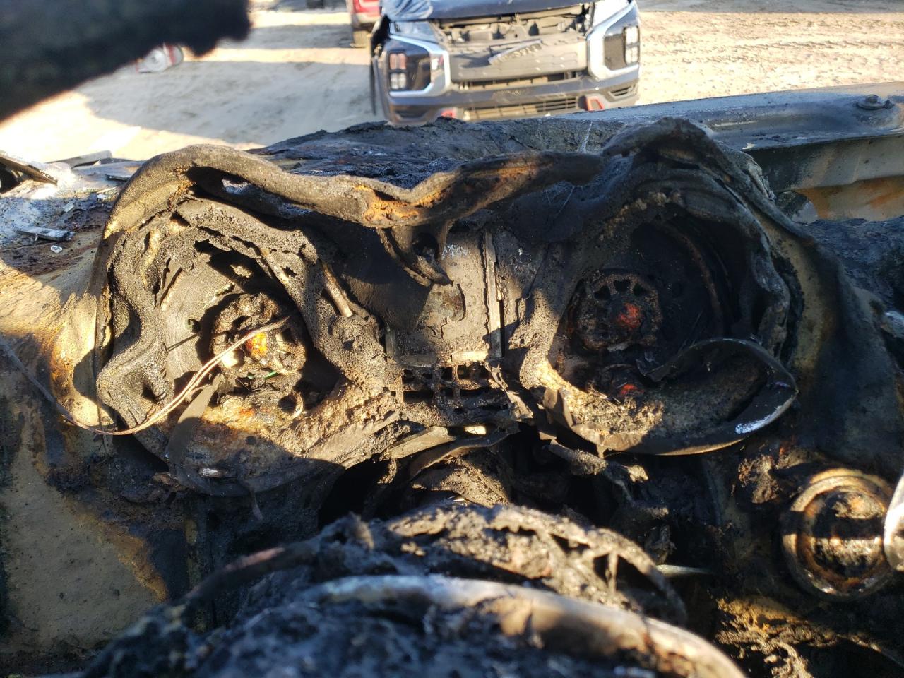 2012 Dodge Durango VIN 1C4SDJCT2CC322635 Copart auction photo, burn damage thumbnail 9