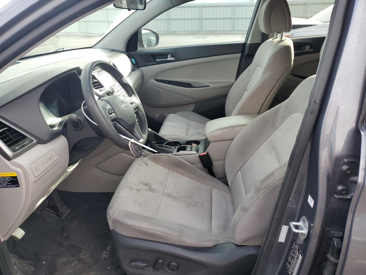 2016 Hyundai Tucson VIN KM8J33A46GU175415 Copart auction photo, rear end damage thumbnail 7