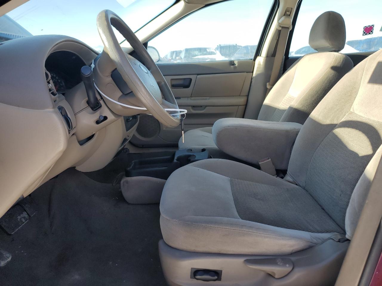 2006 Ford Taurus VIN 1FAFP53U96A163045 Copart auction photo, front end / side damage thumbnail 7
