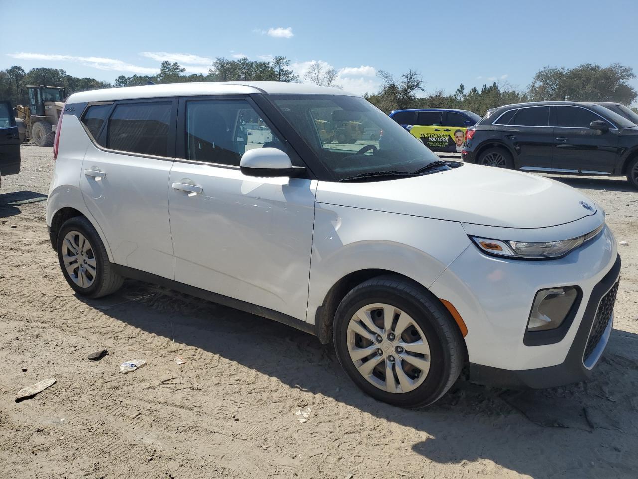 2020 KIA Soul VIN KNDJ23AU2L7703886 Copart auction photo, side damage thumbnail 4
