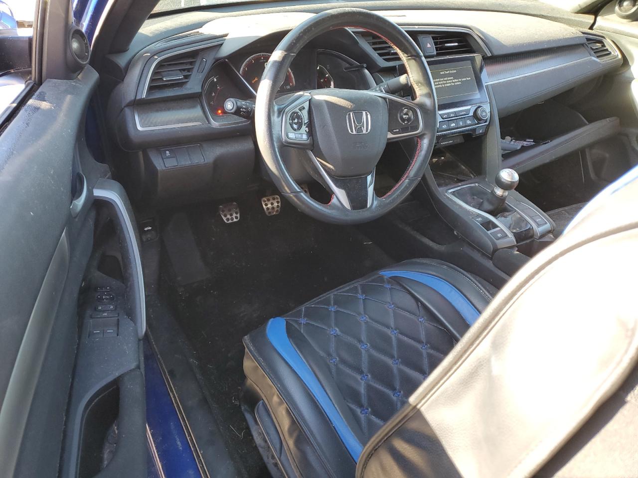 2019 Honda Civic VIN 2HGFC3A50KH751824 Copart auction photo, water/flood damage thumbnail 10