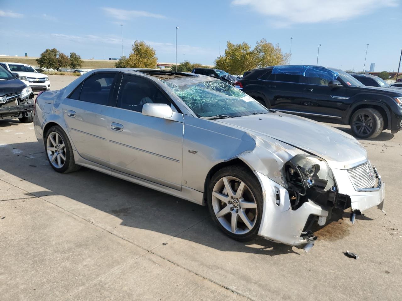 2006 Cadillac CTS VIN 1G6DN57U260194230 Copart auction photo, all over damage thumbnail 4