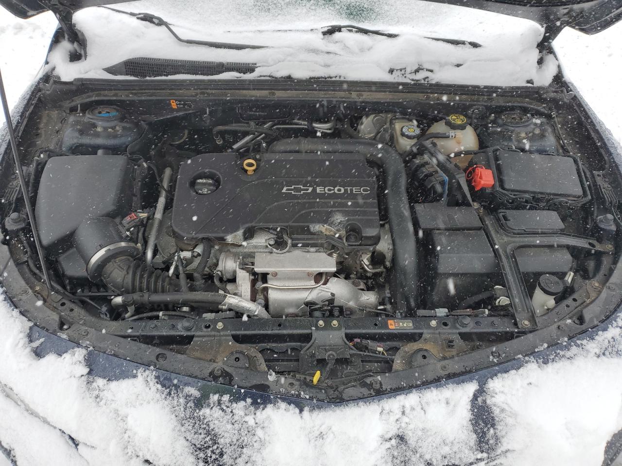 2016 Chevrolet Malibu VIN 1G1ZE5STXGF189611 Copart auction photo, front end / side damage thumbnail 12