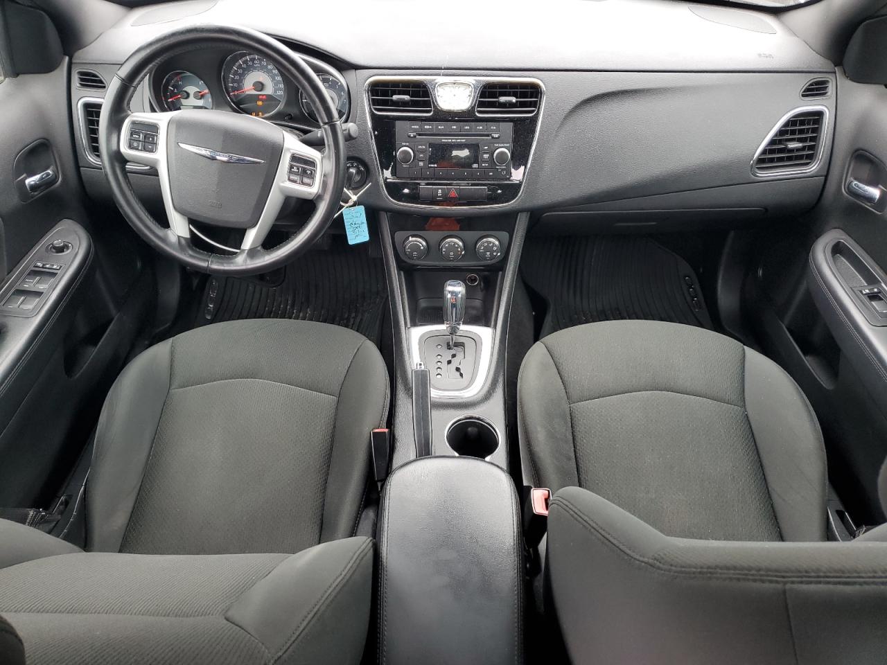 2012 Chrysler 200 VIN 1C3CCBBB3CN129571 Copart auction photo, rear end / undercarriage damage thumbnail 8