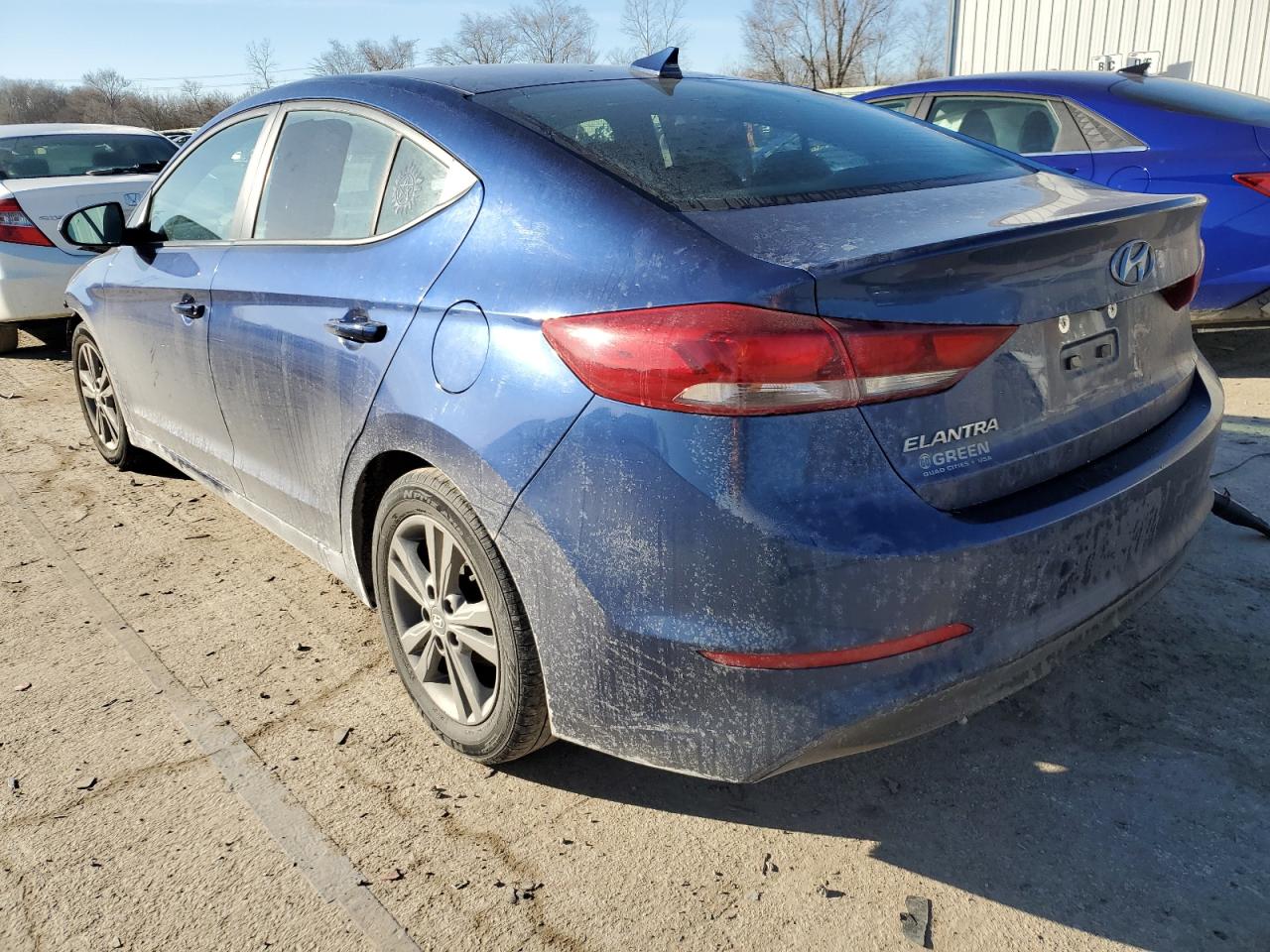 2017 Hyundai Elantra VIN 5NPD84LF3HH210494 Copart auction photo, front end damage thumbnail 2