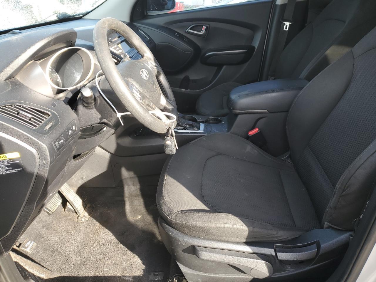 2014 Hyundai Tucson VIN KM8JT3AF0EU924238 Copart auction photo, front end damage thumbnail 7