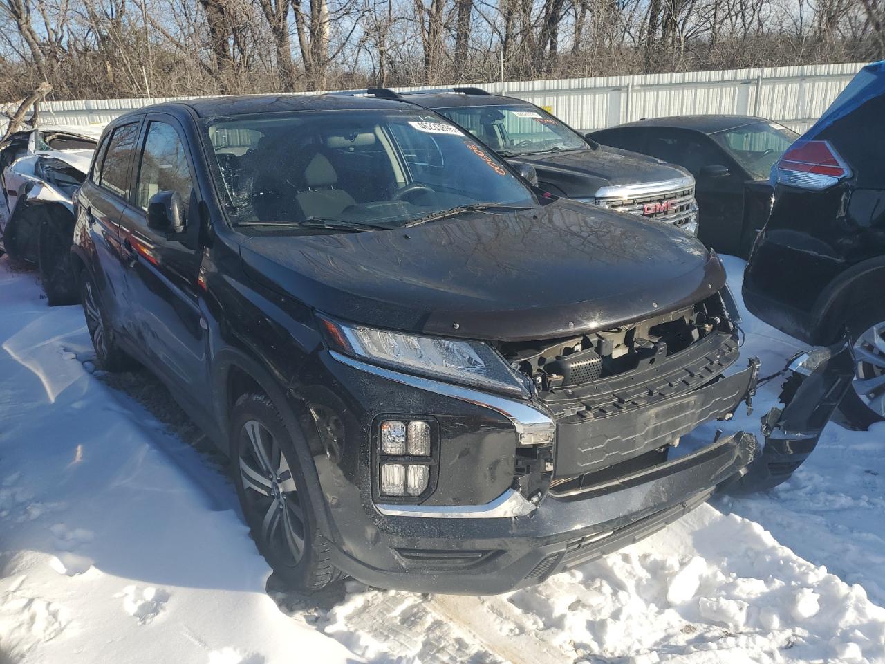 2020 Mitsubishi Outlander VIN JA4AP3AU7LU006081 Copart auction photo, normal wear damage thumbnail 4