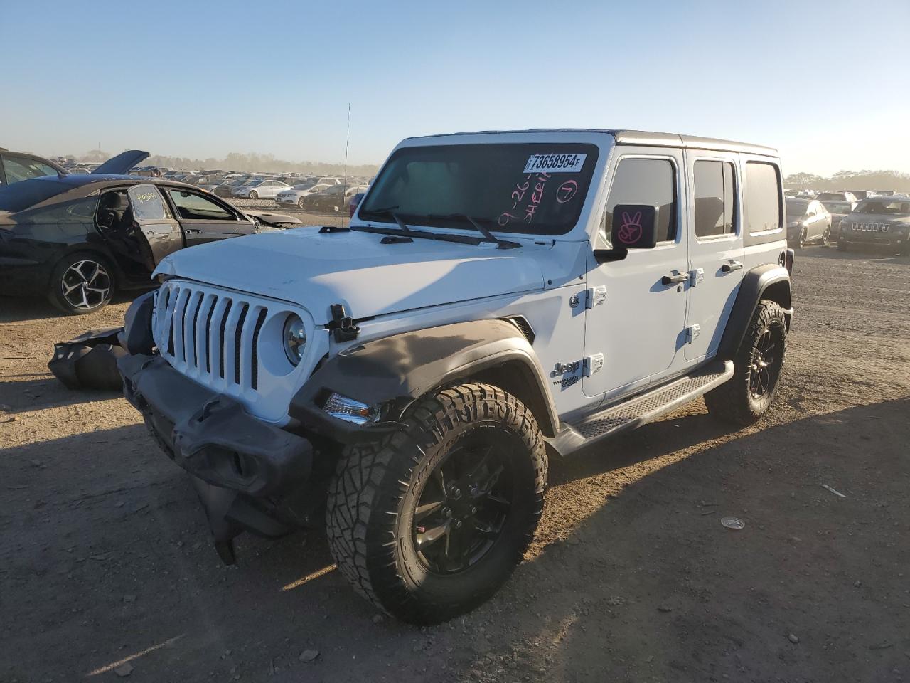 2019 Jeep Wrangler VIN 1C4HJXDG0KW537144