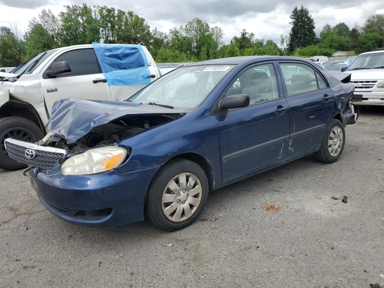2005 Toyota Corolla VIN JTDBR32E252059006