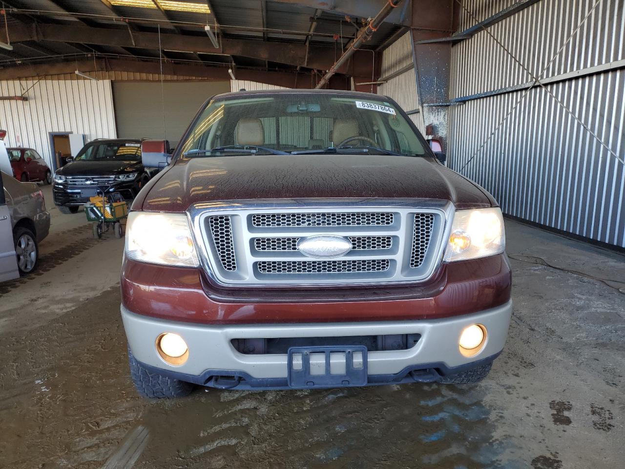 2007 Ford F-150 VIN 1FTPW14577KD30533 Copart auction photo, rear end damage thumbnail 5