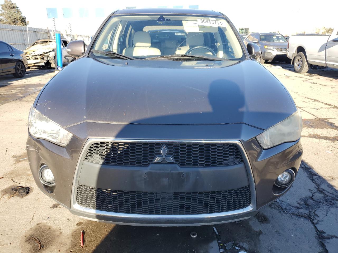 2011 Mitsubishi Outlander VIN JA4JT5AX2BU037304 Copart auction photo, front end damage thumbnail 5