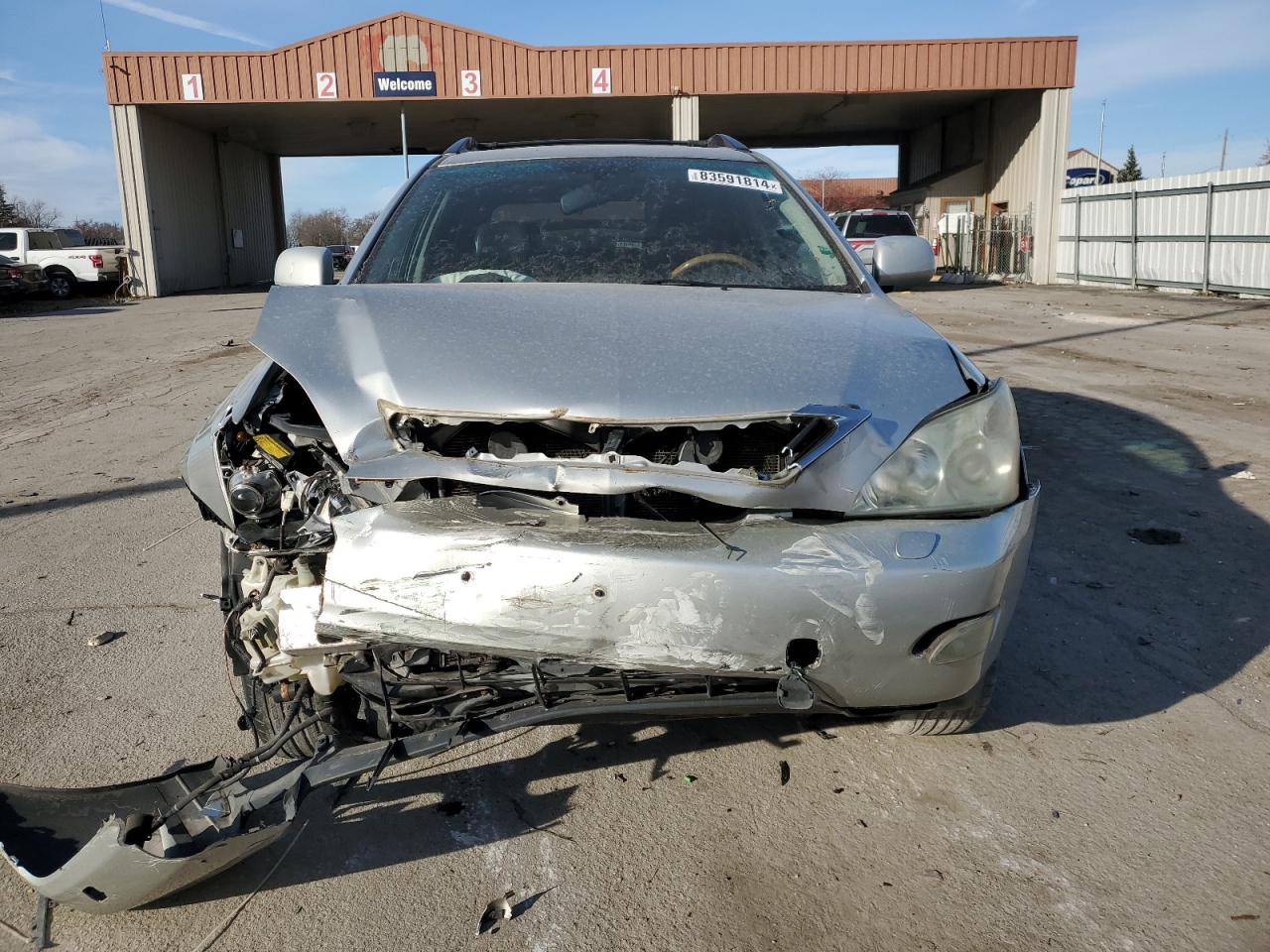 2008 Lexus RX VIN 2T2HK31U38C093898 Copart auction photo, all over damage thumbnail 5