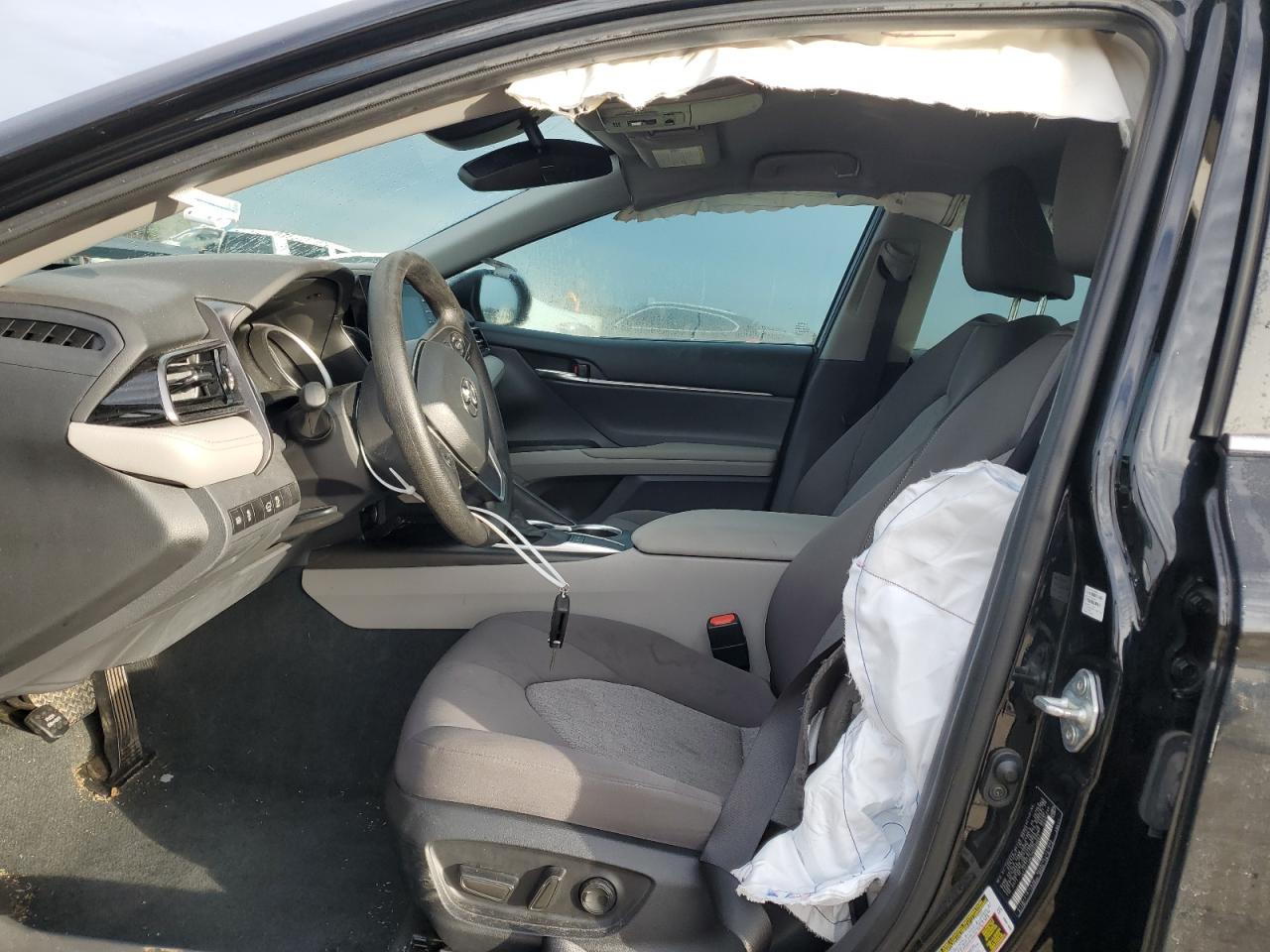 2023 Toyota Camry VIN 4T1C11AK1PU098891 Copart auction photo, front end / rear end damage thumbnail 7