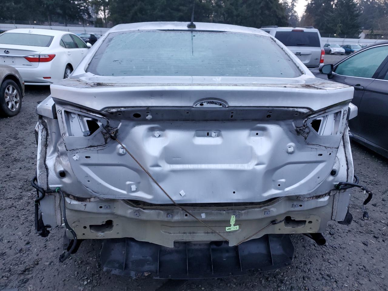 2016 Ford Fusion VIN 3FA6P0K97GR179980 Copart auction photo, rear end / front end damage thumbnail 6