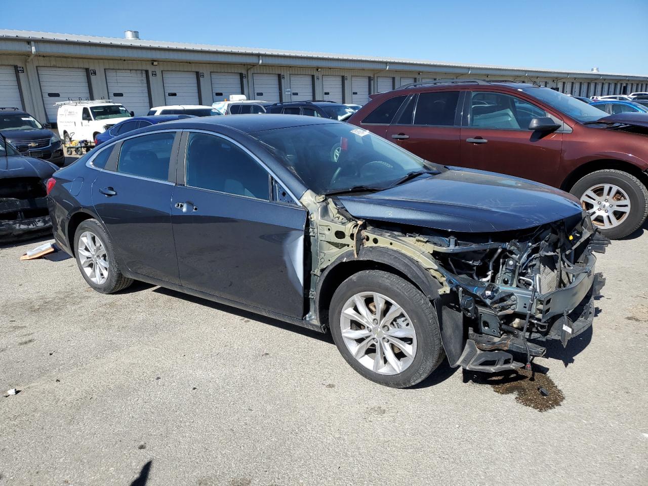 2019 Chevrolet Malibu VIN 1G1ZD5ST7KF150101 Copart auction photo, front end damage thumbnail 4