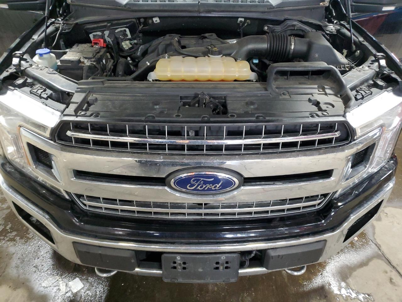 2018 Ford F-150 VIN 1FTEX1EP9JFA58541 Copart auction photo, rear end / side damage thumbnail 12