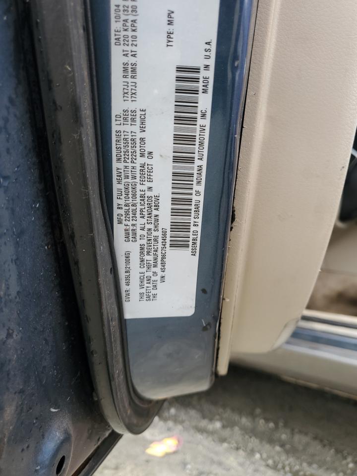 2005 Subaru Outback VIN 4S4BP86C754345607 Copart auction photo, front end damage thumbnail 12