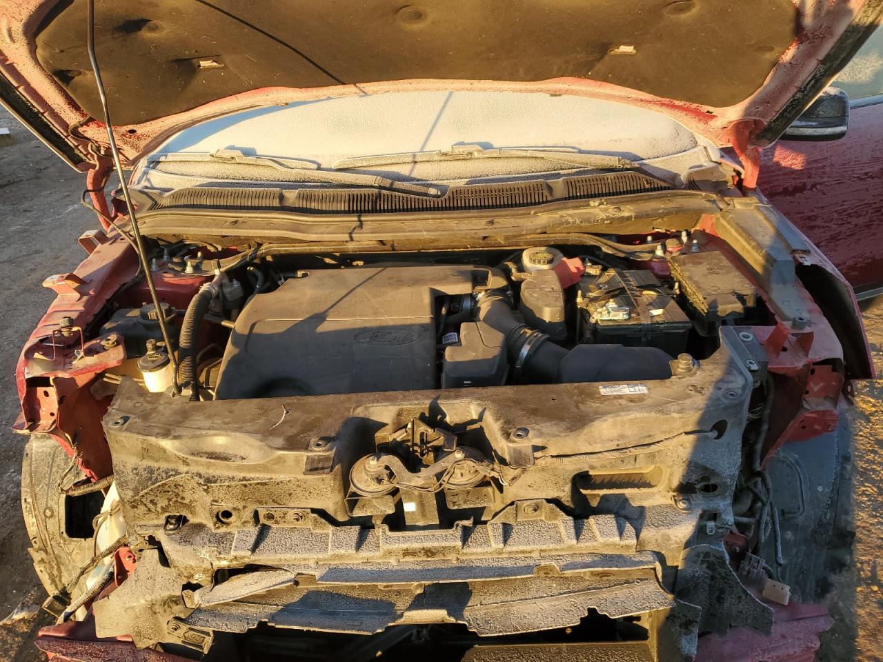 2017 Ford Explorer VIN 1FM5K7D82HGA75077 Copart auction photo, front end damage thumbnail 14