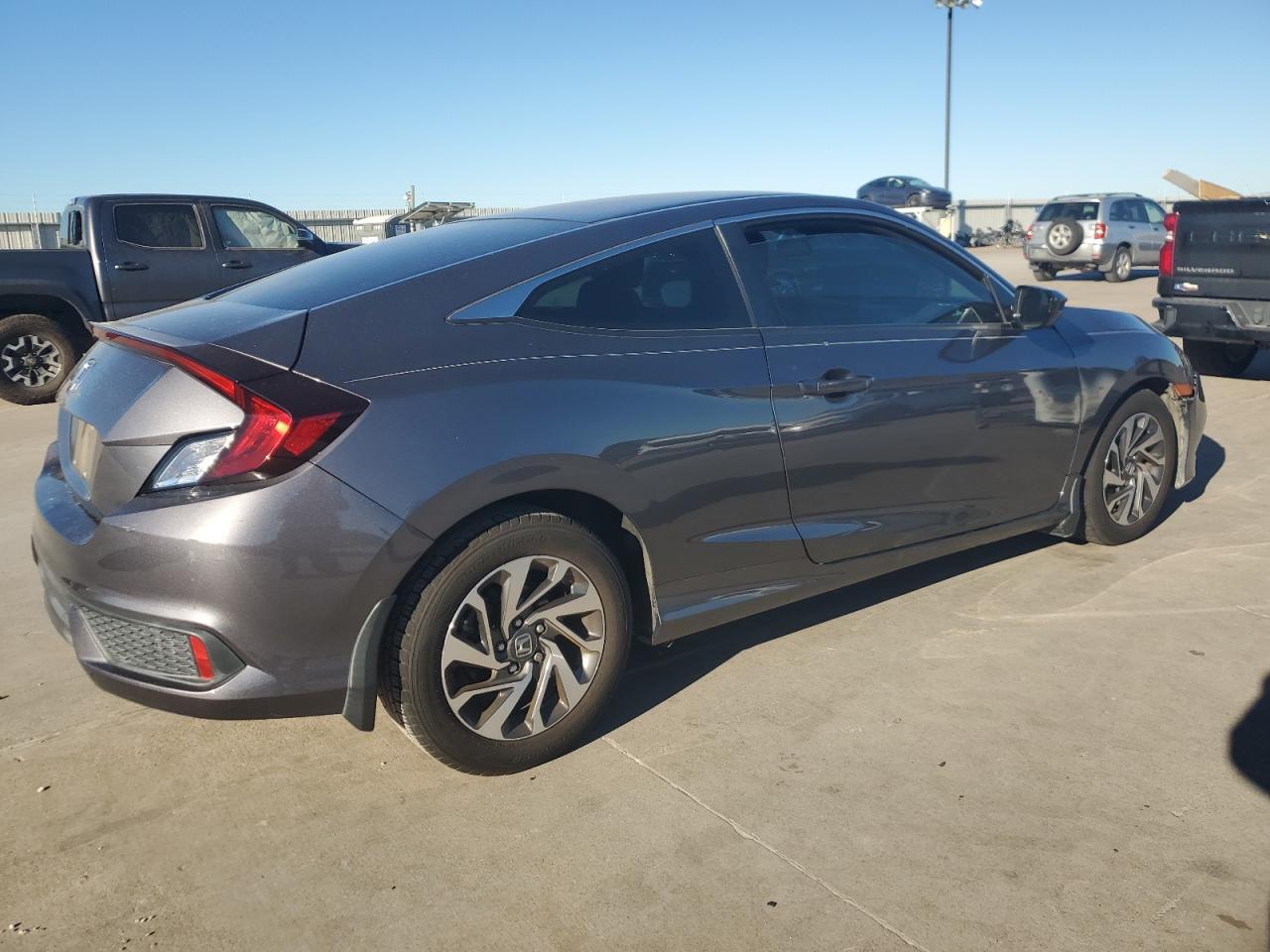 2019 Honda Civic VIN 2HGFC4B63KH303686 Copart auction photo, front end damage thumbnail 3