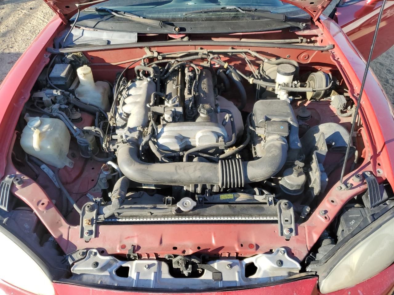 2002 Mazda MX-5 VIN JM1NB353720233560 Copart auction photo, rear end / minor dent/scratches damage thumbnail 11