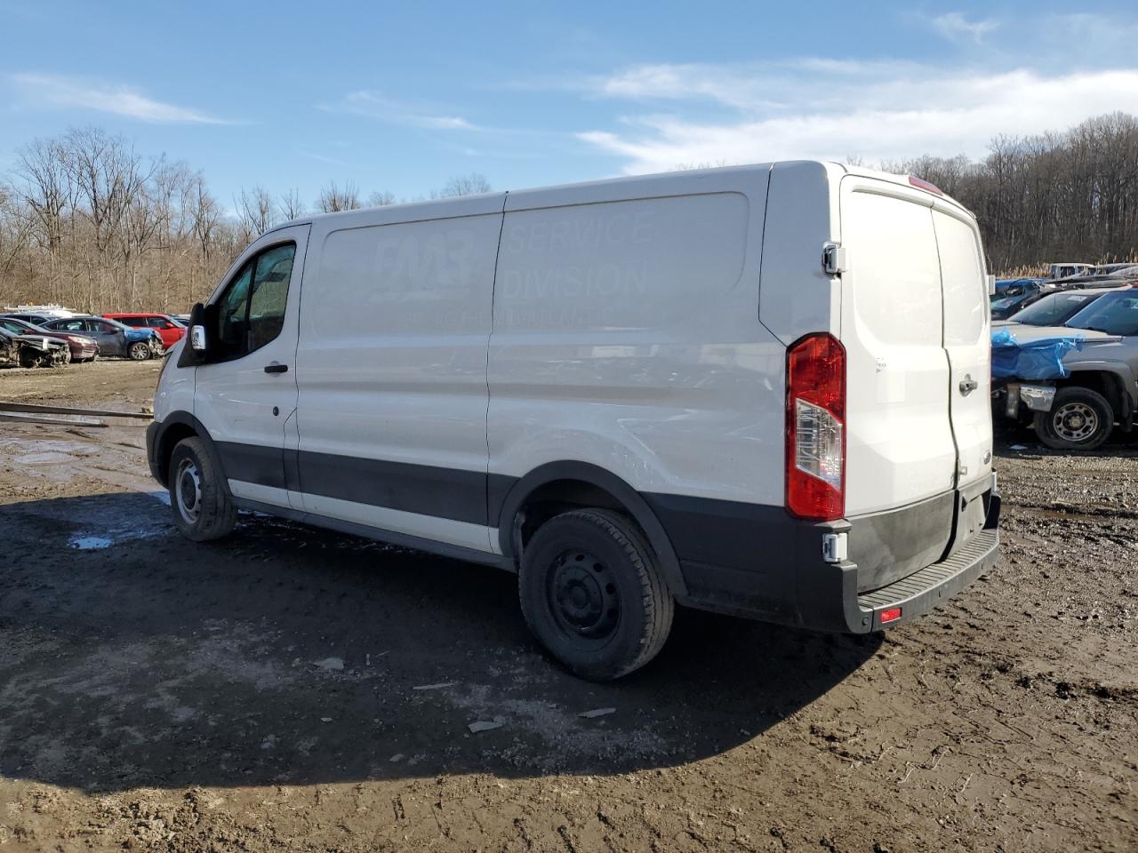 2023 Ford Transit VIN 1FTYE1Y85PKB20167 Copart auction photo, side / undercarriage damage thumbnail 2