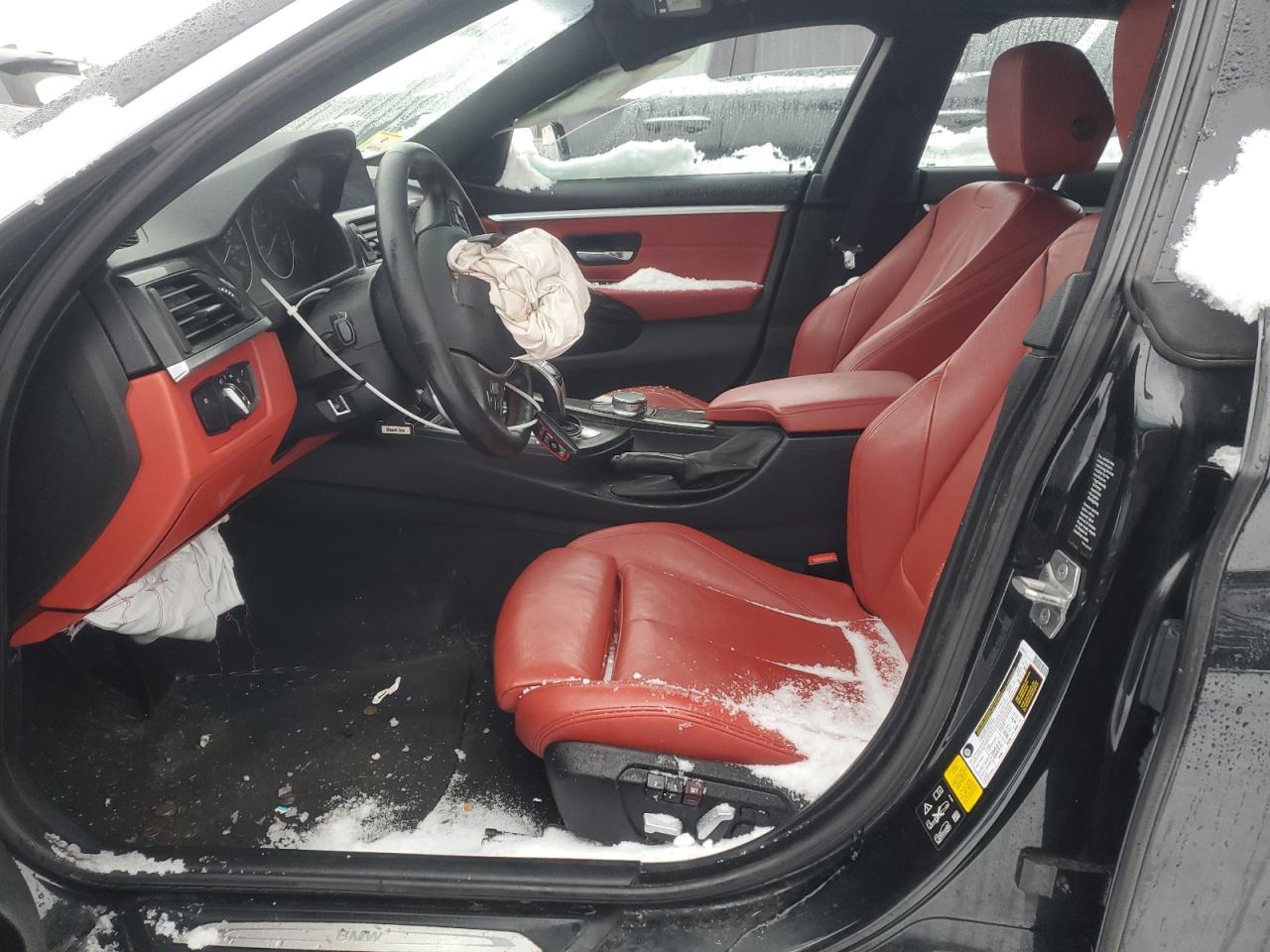 2017 BMW 4er VIN WBA4F9C32HG812975 Copart auction photo, front end damage thumbnail 7