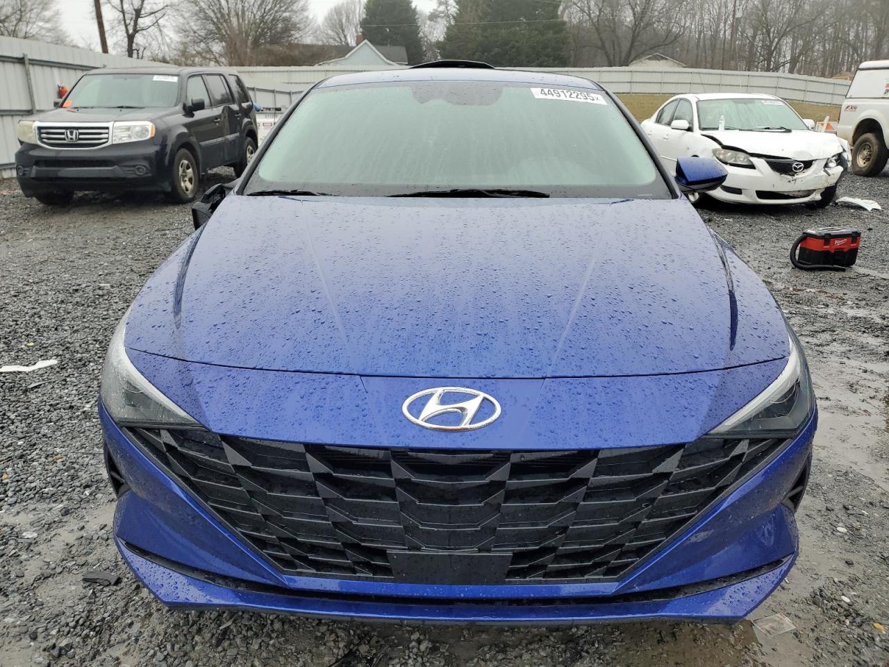 2021 Hyundai Elantra VIN 5NPLS4AG0MH004455 Copart auction photo, side / minor dent/scratches damage thumbnail 5