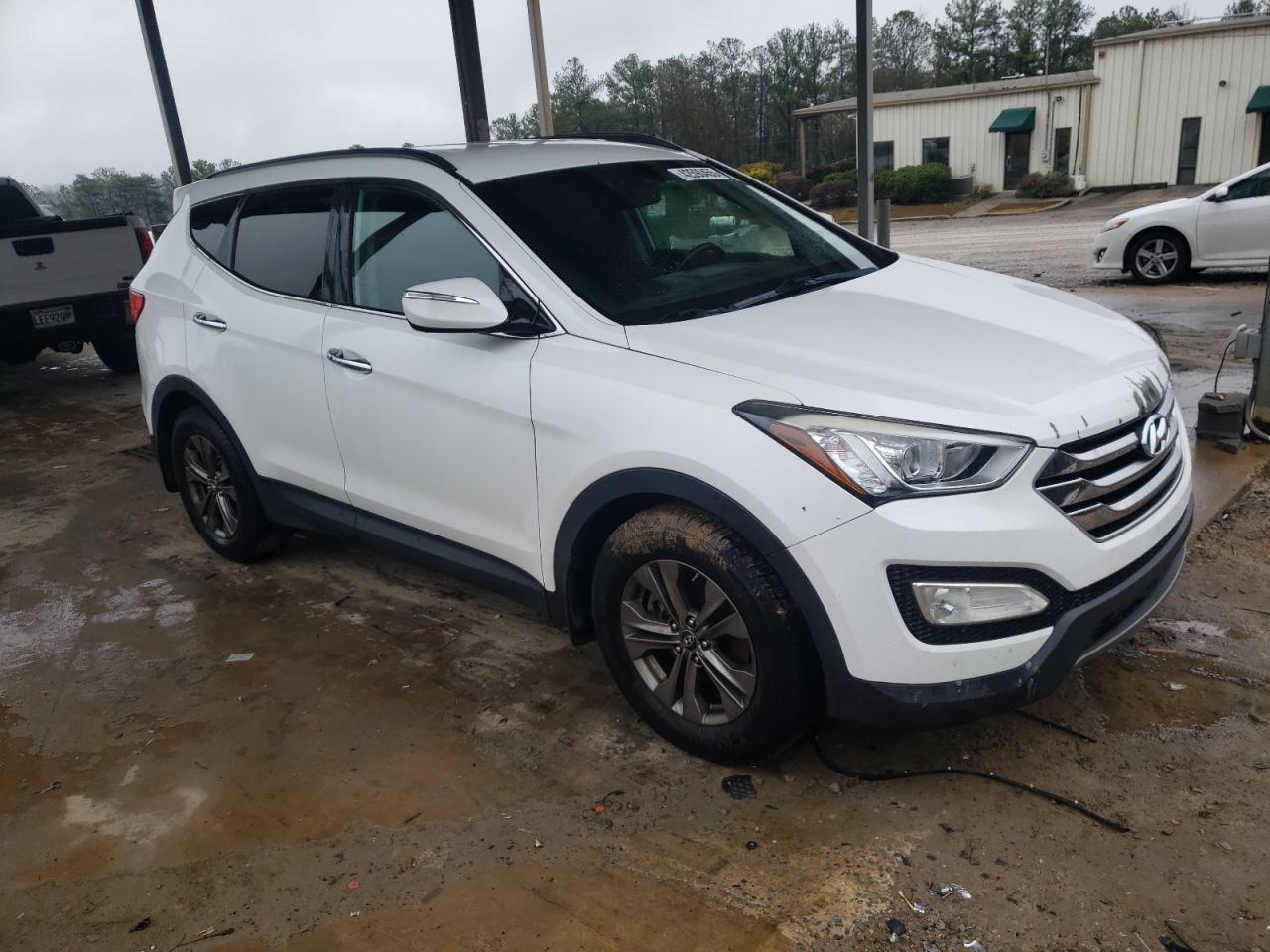 2015 Hyundai Santa Fe VIN 5XYZU3LB0FG238511 Copart auction photo, mechanical damage thumbnail 4