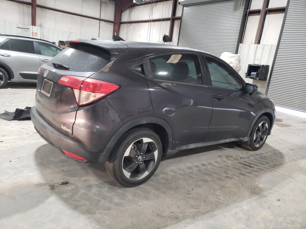 2018 Honda HR-V VIN 3CZRU5H59JM719023 Copart auction photo, side damage thumbnail 3