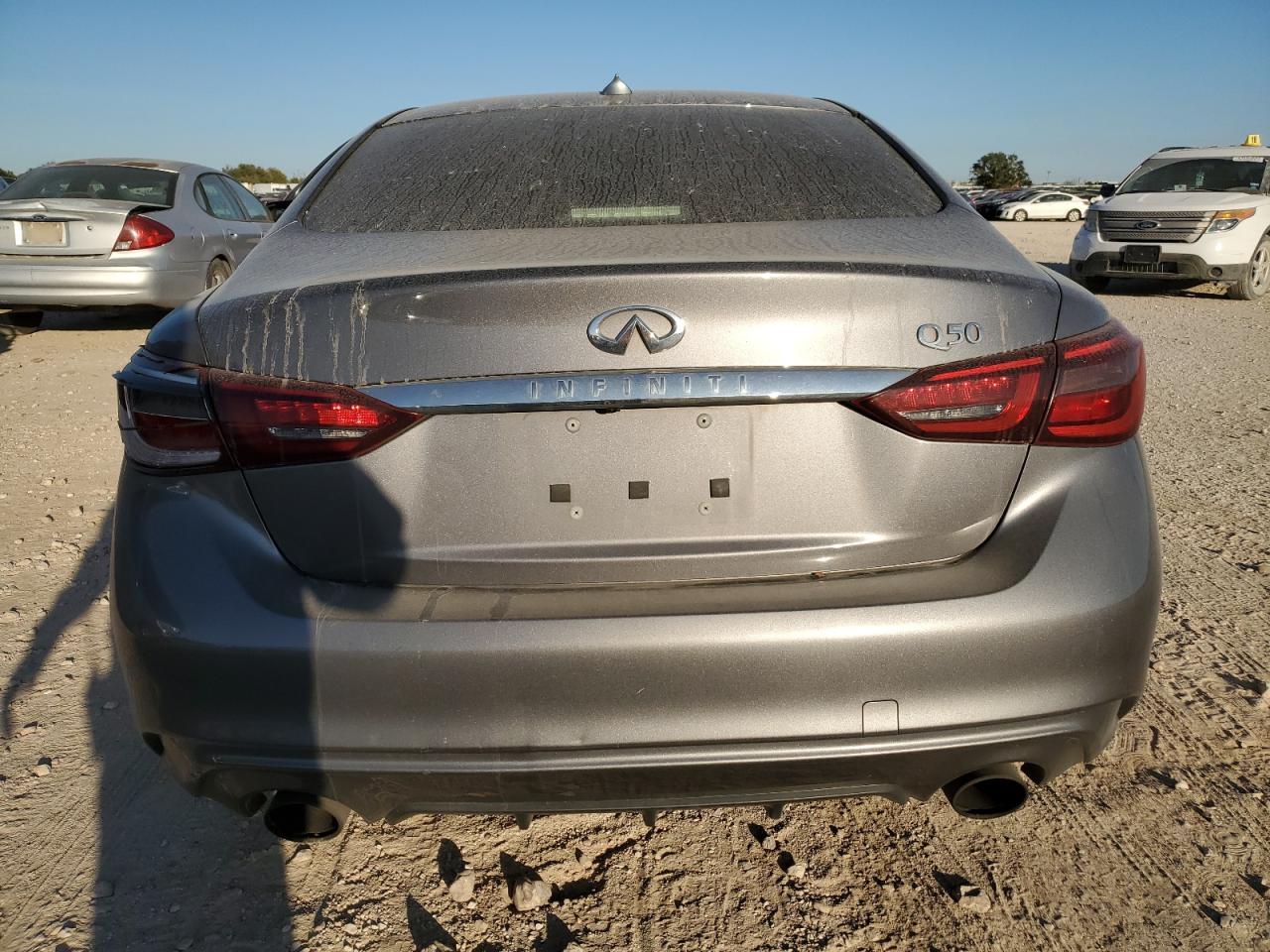2020 Infiniti Q50 VIN JN1EV7AP9LM206431 Copart auction photo, side damage thumbnail 6
