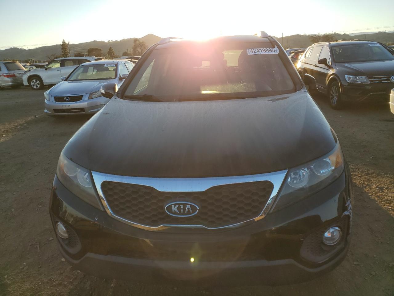 2013 KIA Sorento VIN 5XYKT3A61DG359541 Copart auction photo, minor dent/scratches damage thumbnail 5