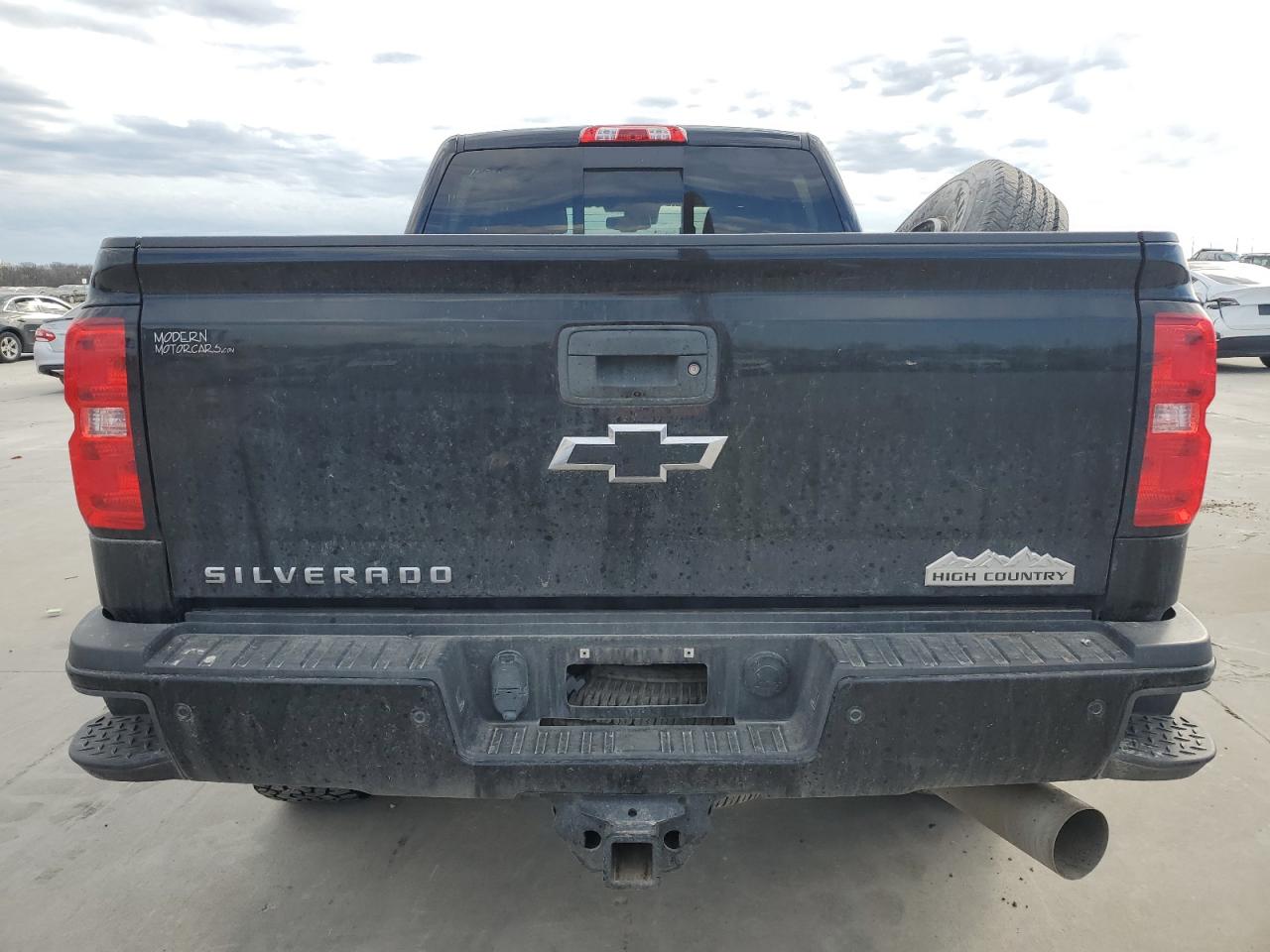 2019 Chevrolet Silverado VIN 1GC1KUEY2KF203542 Copart auction photo, front end / undercarriage damage thumbnail 6
